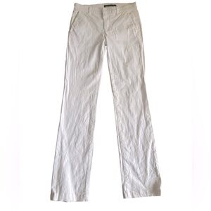 J Brand for Theory Luxe Women’s White Pants Size 26 Made in USA